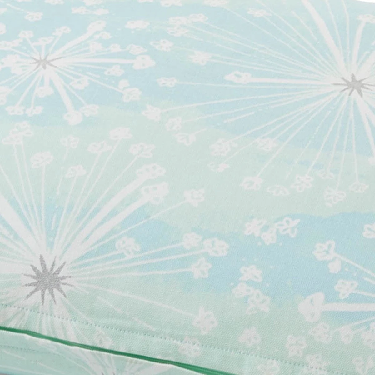 HAXO - Kussenhoes 40x60 Cm - Lichtblauw - Lichtgroen - 100% Katoen - Met Rits 5 HAXO - Kussenhoes 40x60 Cm - Lichtblauw - Lichtgroen - 100% Katoen - Met Rits - Afbeelding 3