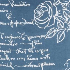 ROOS - Sierkussen Katoen 45x45 Cm - Blauw - Wit - Rozen En Tekst - Inclusief Binnenkussen 13 ROOS - Sierkussen Katoen 45x45 Cm - Blauw - Wit - Rozen En Tekst - Inclusief Binnenkussen -Dutch Decor 1200x1200 885