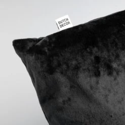 Set Van 2 Sierkussens - Dutch Decor SKY 45x45 Cm - Unikleur Velvet - Raven - Zwart -Dutch Decor 1200x1200 941