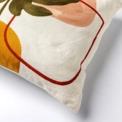 INES - Sierkussen 45x45 Cm Snow White - Wit - Inclusief Binnenvulling -Dutch Decor 1200x1200 955