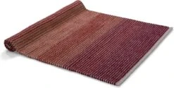 Dutch Decor - MORRIS - Vloermat Bordeaux Multi 75x120 Cm - Rood
