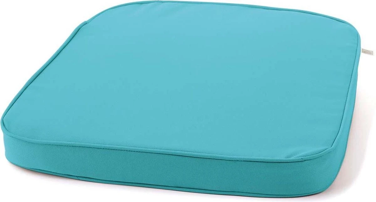 Dutch Decor - SUNNY - Stoelkussen Aqua 44x46x5 Cm - Model PK1 - Zitkussen 5 Dutch Decor - SUNNY - Stoelkussen Aqua 44x46x5 Cm - Model PK1 - Zitkussen - Afbeelding 3