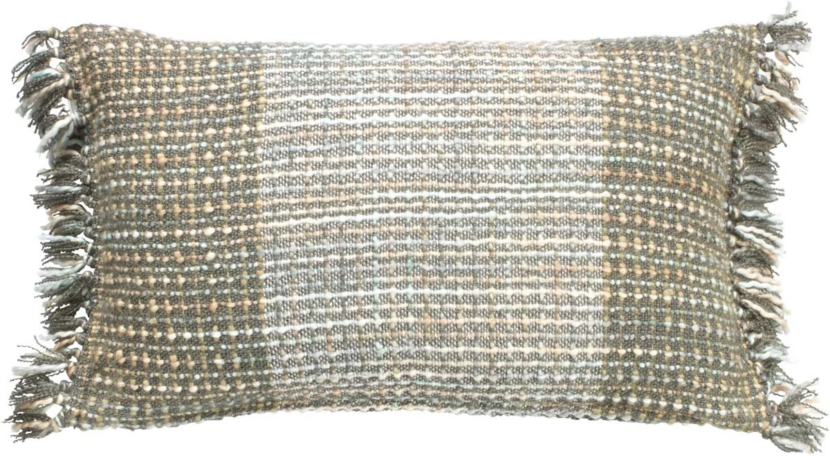 VIVAN - Kussenhoes Velvet Mist 40x60 Cm - Grijs - Exclusief Binnenkussen 5 VIVAN - Kussenhoes Velvet Mist 40x60 Cm - Grijs - Exclusief Binnenkussen - Afbeelding 3