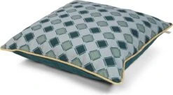 RUBEN - Kussenhoes Katoen - 45x45 Cm - Smaragd Groen - Met Goudkleurige Bies - Met Rits 9 RUBEN - Kussenhoes Katoen - 45x45 Cm - Smaragd Groen - Met Goudkleurige Bies - Met Rits -Dutch Decor 1200x663 1