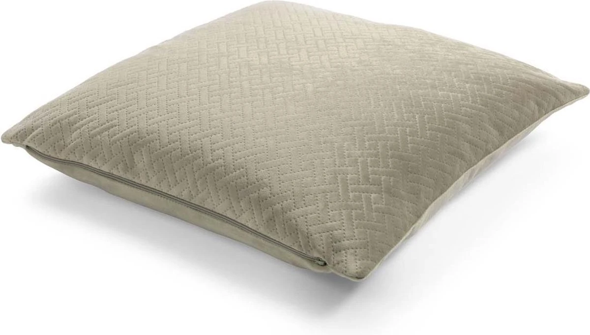 JESSE - Sierkussen Velvet 45x45 Cm - Linde / Groen - Inclusief Binnenvulling 5 JESSE - Sierkussen Velvet 45x45 Cm - Linde / Groen - Inclusief Binnenvulling - Afbeelding 3