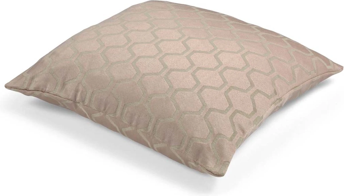 REINDERS - Kussenhoes Nude 45x45 Cm - Roze - Met Rits 7 REINDERS - Kussenhoes Nude 45x45 Cm - Roze - Met Rits - Afbeelding 5