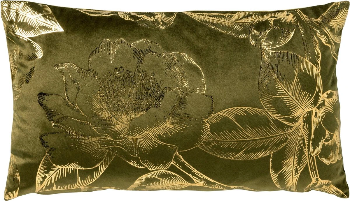 Dutch Decor - AVA - Sierkussen 30x50 Cm Military Olive - Groen - Inclusief Binnenvulling 3 Dutch Decor - AVA - Sierkussen 30x50 Cm Military Olive - Groen - Inclusief Binnenvulling