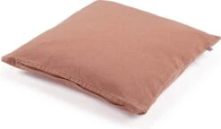 ANNA - Kussenhoes Koper Van Gewassen Katoen 50x50 Cm - Bruin - Exclusief Binnenkussen -Dutch Decor 1200x699 3