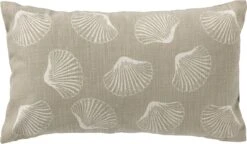 PEARL - Sierkussen 30x50 Cm Pumice Stone - Beige - Inclusief Binnenvulling