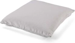 ANNA - Sierkussen Gewassen Katoen 50x50 Cm - Ivoor / Wit - Inclusief Binnenkussen -Dutch Decor 1200x701