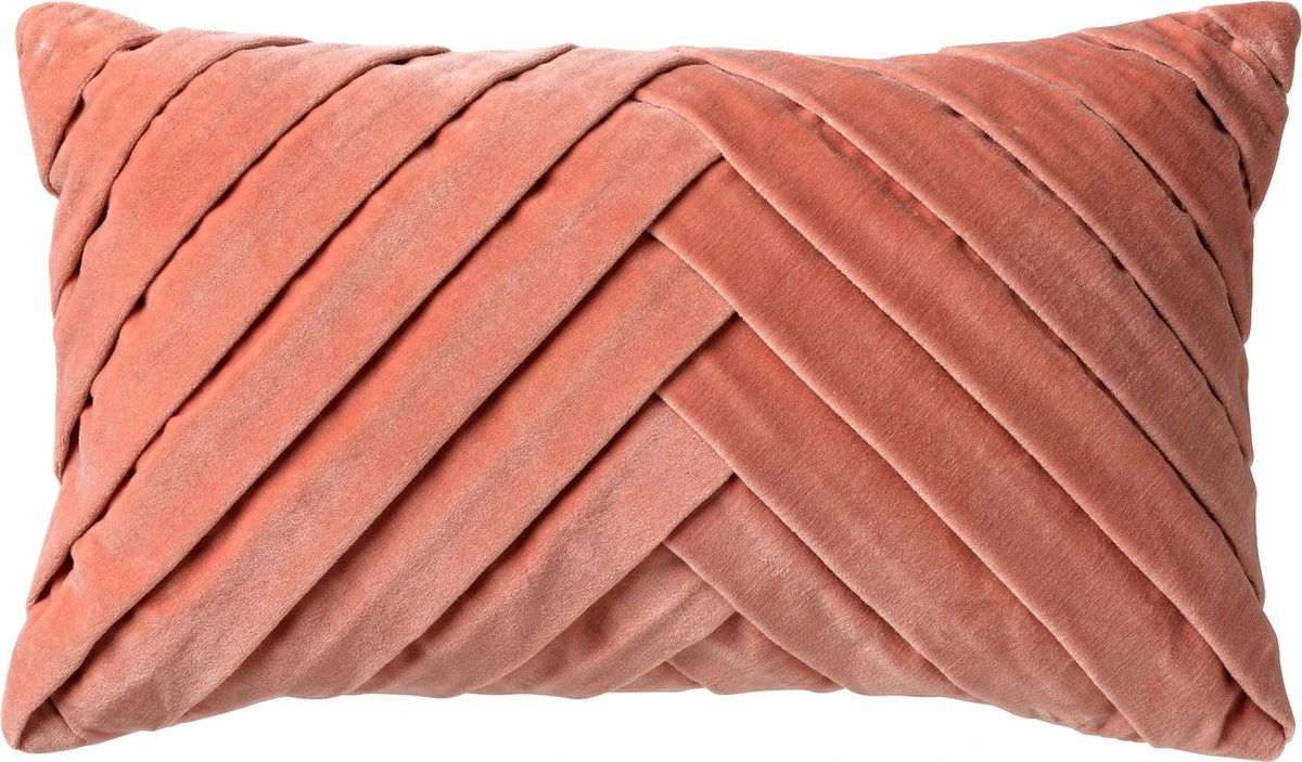 FEMM - Kussenhoes Velvet 30x50 Cm - Muted Clay - Roze - Exclusief Binnenkussen 3 FEMM - Kussenhoes Velvet 30x50 Cm - Muted Clay - Roze - Exclusief Binnenkussen