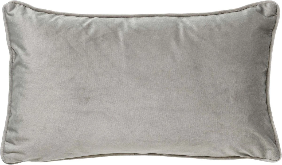 FINN - Sierkussen Velvet 30x50 Cm - Micro Chip - Lichtgrijs - Inclusief Binnenvulling 8 FINN - Sierkussen Velvet 30x50 Cm - Micro Chip - Lichtgrijs - Inclusief Binnenvulling - Afbeelding 6