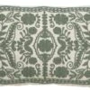 MIMI - Kussenhoes Van Katoen 30x50 Cm - Jadeite - Groen En Wit - Exclusief Binnenkussen -Dutch Decor 1200x706