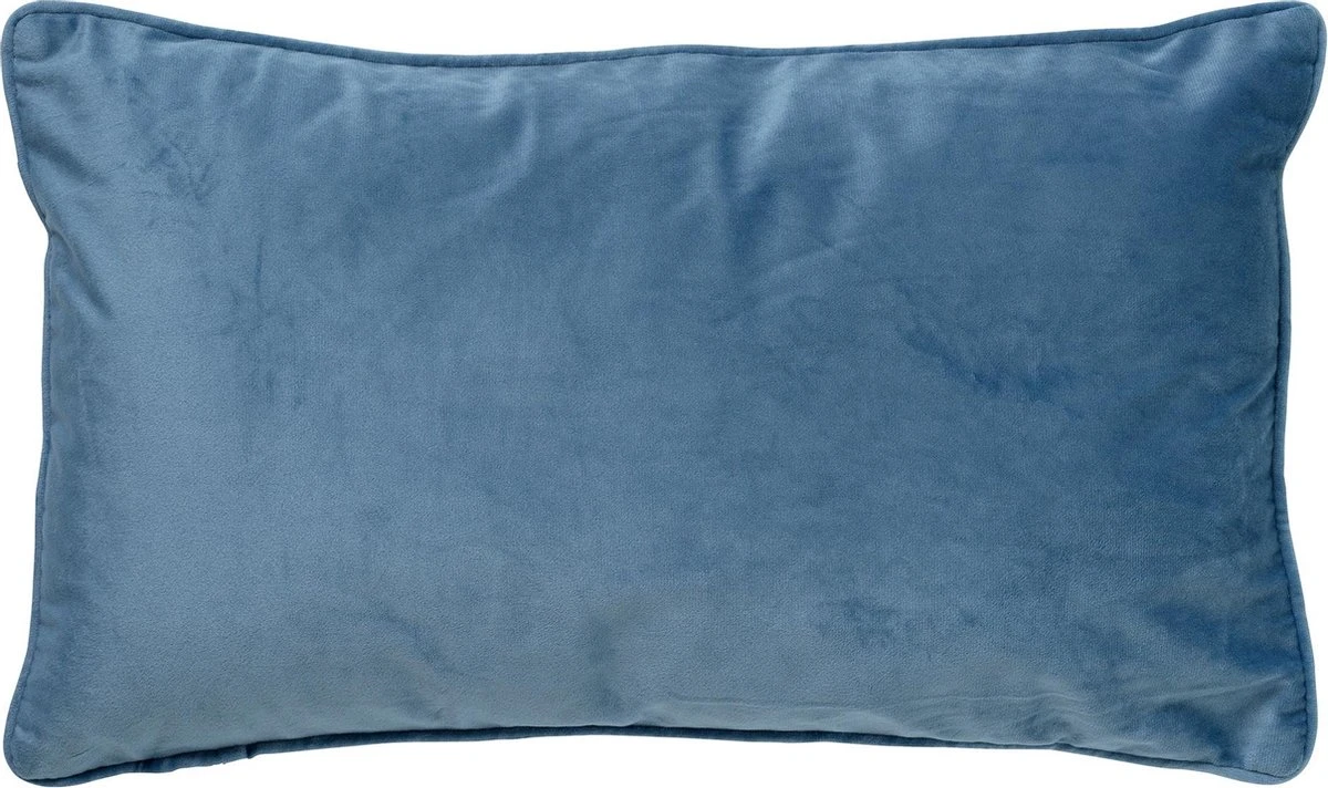 FINN - Kussenhoes Velvet 30x50 Cm - Provincial Blue - Blauw - Exclusief Binnenkussen 3 FINN - Kussenhoes Velvet 30x50 Cm - Provincial Blue - Blauw - Exclusief Binnenkussen