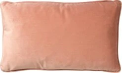 FINN - Kussenhoes Velvet 30x50 Cm - Muted Clay - Roze - Exclusief Binnenkussen
