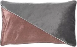 JASPER 30x50 - Kussenhoes Roze 30x50 Cm - Exclusief Binnenkussen