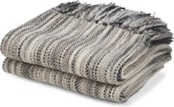 Dutch Decor - SUNIL - Plaid 130x180 Cm - Zand - Beige - Bruin - Grijs - Deken