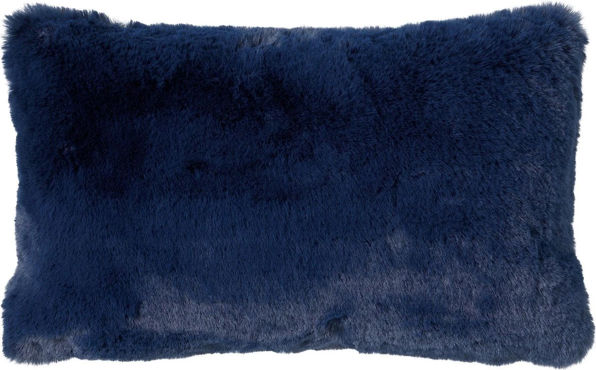 ZAYA - Kussenhoes Unikleur 30x50 Cm - Insignia Blue - Donkerblauw - Exclusief Binnenkussen 3 ZAYA - Kussenhoes Unikleur 30x50 Cm - Insignia Blue - Donkerblauw - Exclusief Binnenkussen