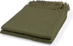 Dutch Decor - MINDY - Plaid Olijf 130x180 Cm - Groen - Deken