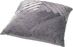 PHILLY - Kussenhoes Velvet 45x45 Cm - Charcoal Gray - Antraciet - Exclusief Binnenkussen 9 PHILLY - Kussenhoes Velvet 45x45 Cm - Charcoal Gray - Antraciet - Exclusief Binnenkussen -Dutch Decor 1200x777