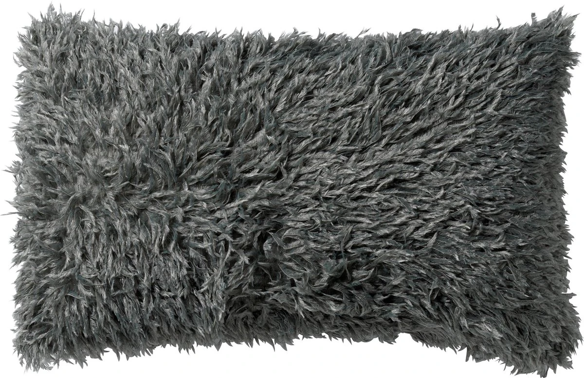 VEERA - Kussenhoes Met Imitatiebont Jadeite 30x50 Cm - Groen - Met Rits 3 VEERA - Kussenhoes Met Imitatiebont Jadeite 30x50 Cm - Groen - Met Rits