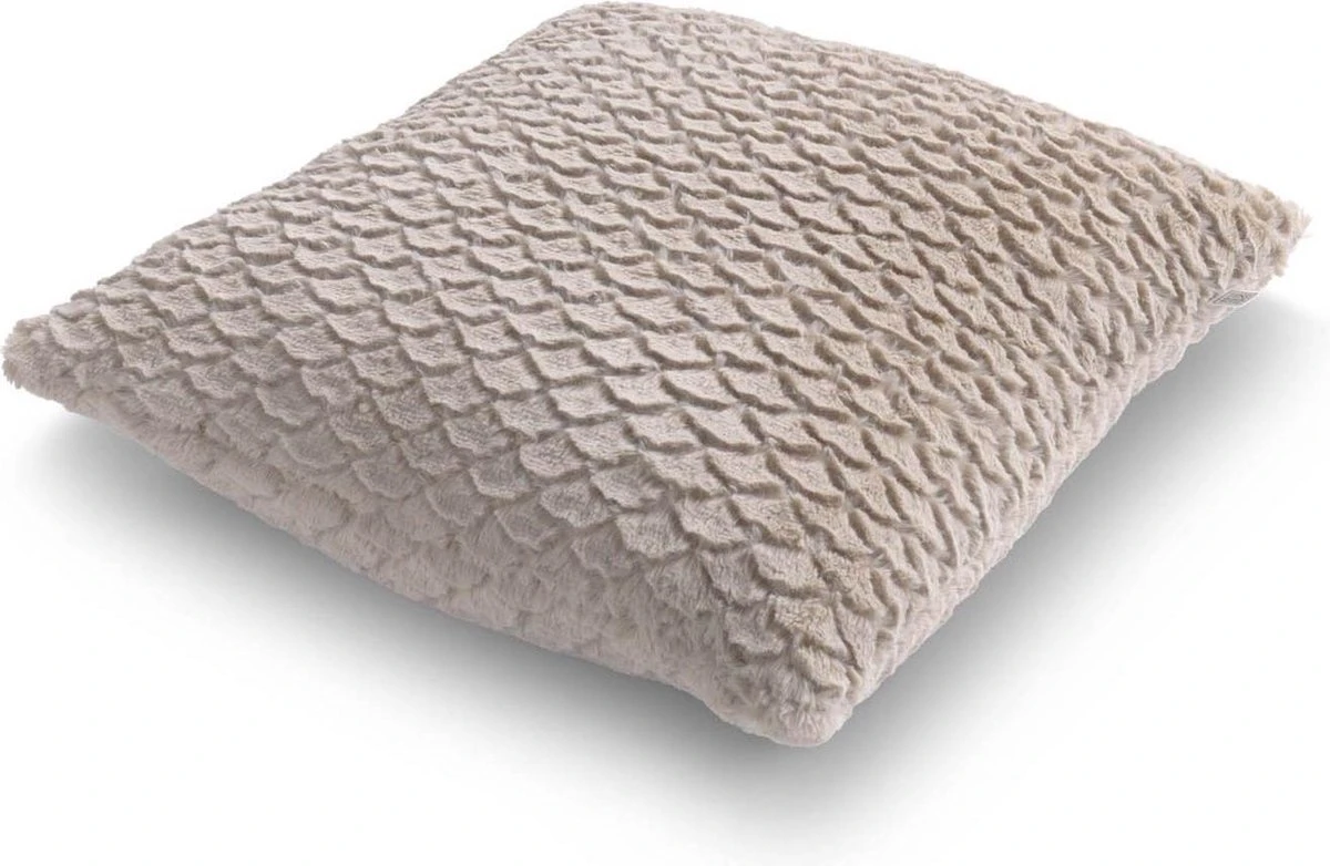 VIKTOR - Sierkussen 45x45 Cm - Zand - Beige - Superzacht - Inclusief Binnenvulling 5 VIKTOR - Sierkussen 45x45 Cm - Zand - Beige - Superzacht - Inclusief Binnenvulling - Afbeelding 3