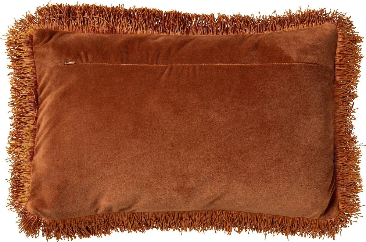 MOTI - Kussenhoes Met Bloemenpatroon 30x50 Cm Pumice Stone - Beige - Exclusief Binnenkussen 4 MOTI - Kussenhoes Met Bloemenpatroon 30x50 Cm Pumice Stone - Beige - Exclusief Binnenkussen - Afbeelding 2