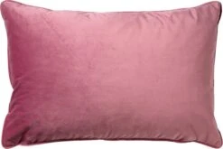 FINN - Kussenhoes Velvet Heather Rose 40x60 Cm - Roze - Exclusief Binnenkussen