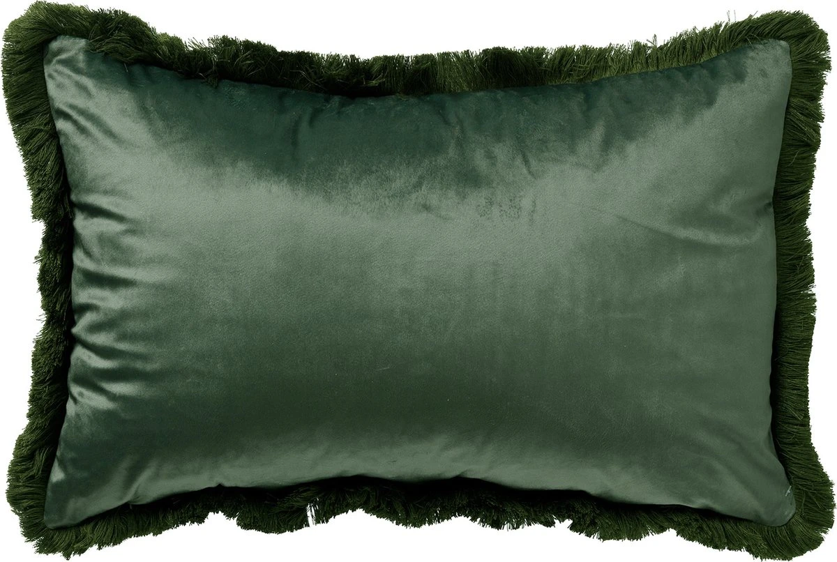 POSSY - Sierkussen Met Bloemenpatroon 40x60 Cm Chive - Groen - Inclusief Binnenvulling 4 POSSY - Sierkussen Met Bloemenpatroon 40x60 Cm Chive - Groen - Inclusief Binnenvulling - Afbeelding 2