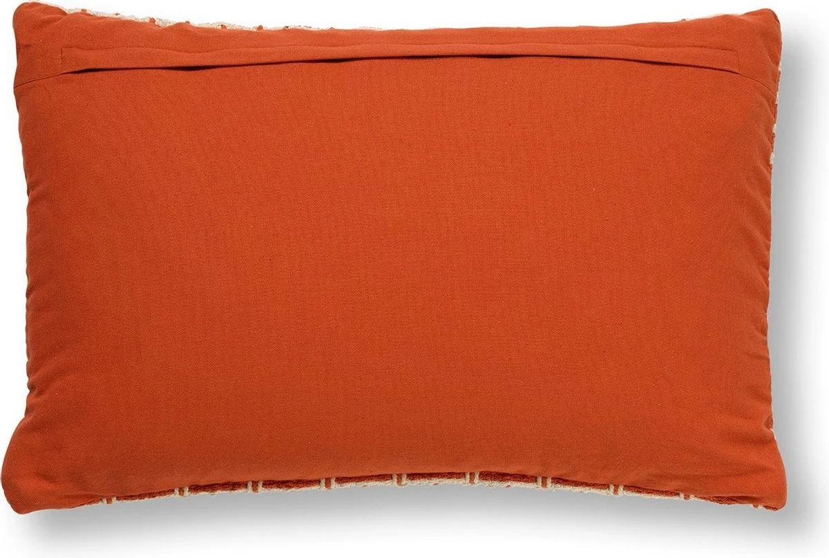 DANA - Kussenhoes Van Katoen Potters Clay 40x60 Cm - Oranje - Exclusief Binnenkussen 4 DANA - Kussenhoes Van Katoen Potters Clay 40x60 Cm - Oranje - Exclusief Binnenkussen - Afbeelding 2