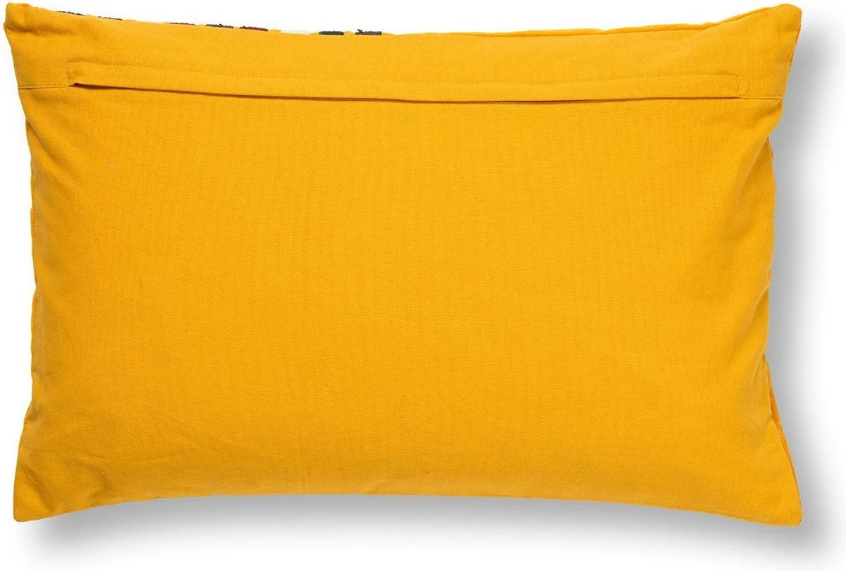 RAVY - Kussenhoes Velvet Golden Glow 40x60 Cm - Geel - Exclusief Binnenkussen 4 RAVY - Kussenhoes Velvet Golden Glow 40x60 Cm - Geel - Exclusief Binnenkussen - Afbeelding 2