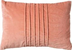 PAX - Kussenhoes Velvet 40x60 Cm Muted Clay - Roze - Exclusief Binnenkussen
