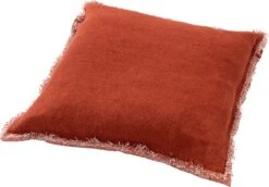 BURTO - Kussenhoes Van Gewassen Katoen Potters Clay 60x60 Cm - Oranje - Exclusief Binnenkussen 22 BURTO - Kussenhoes Van Gewassen Katoen Potters Clay 60x60 Cm - Oranje - Exclusief Binnenkussen -Dutch Decor 1200x837 3