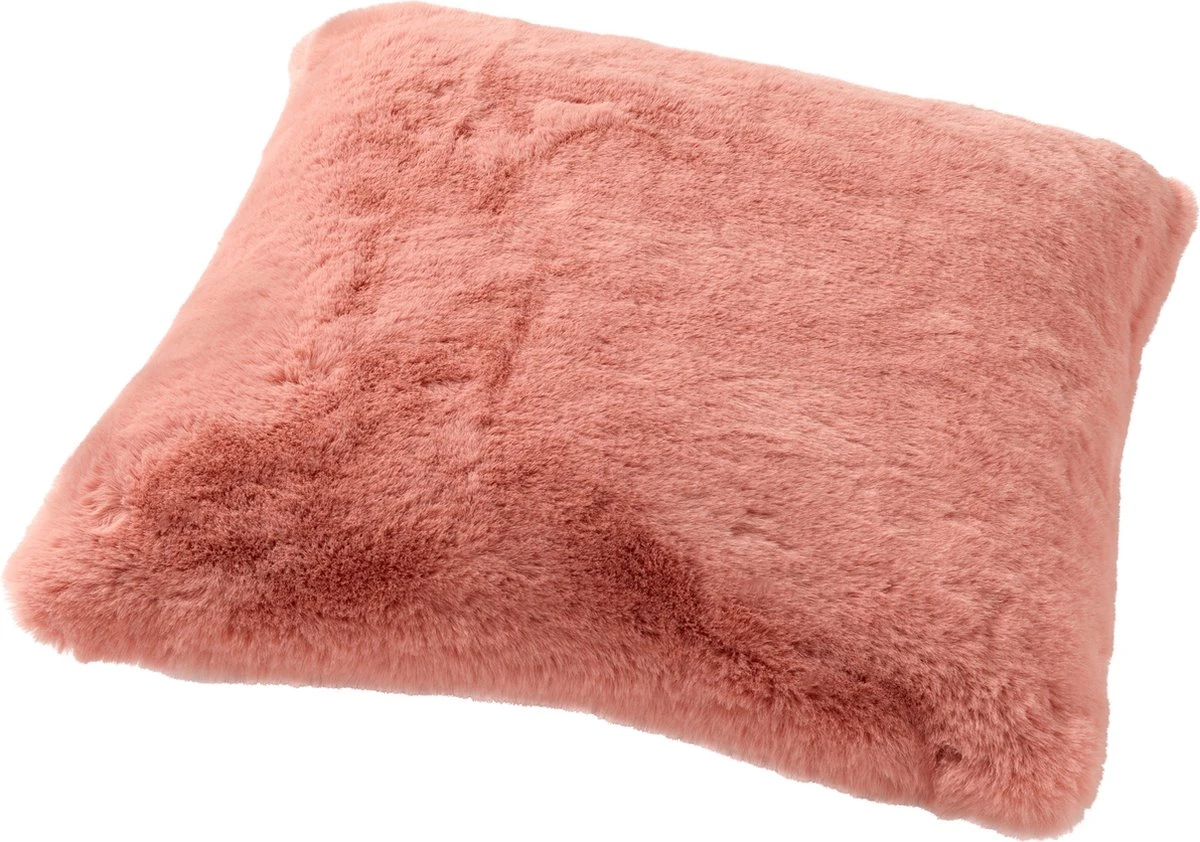ZAYA - Kussenhoes Unikleur 45x45 Cm - Muted Clay - Roze - Superzacht - Exclusief Binnenkussen 7 ZAYA - Kussenhoes Unikleur 45x45 Cm - Muted Clay - Roze - Superzacht - Exclusief Binnenkussen - Afbeelding 5