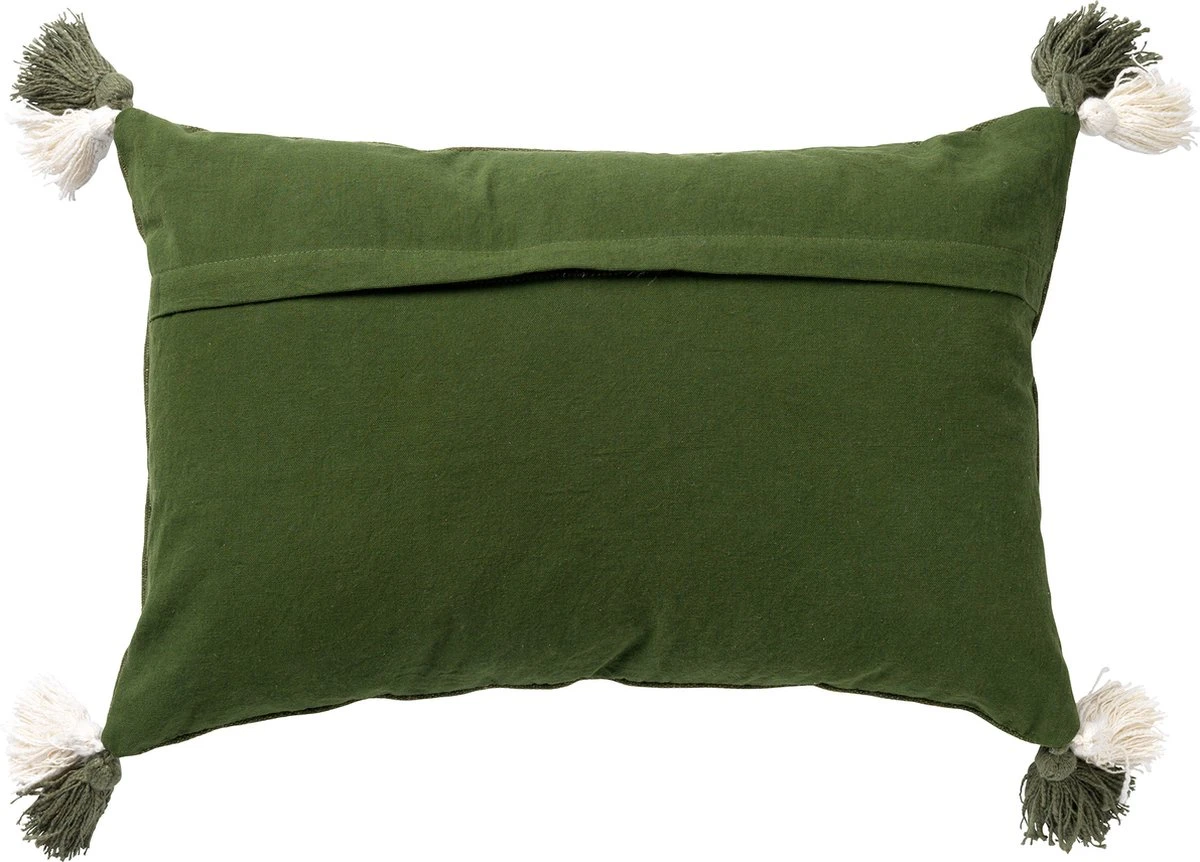 Dutch Decor ZUCO - Sierkussen Van Katoen 40x60 Cm Chive - Groen - Inclusief Binnenkussen 4 Dutch Decor ZUCO - Sierkussen Van Katoen 40x60 Cm Chive - Groen - Inclusief Binnenkussen - Afbeelding 2