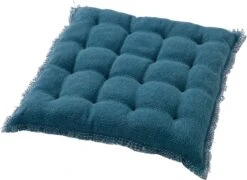 Dutch Decor - BURTO - Stoelkussen Van Gewassen Katoen Provincial Blue 40x40 Cm - Blauw - Zitkussen 9 Dutch Decor - BURTO - Stoelkussen Van Gewassen Katoen Provincial Blue 40x40 Cm - Blauw - Zitkussen -Dutch Decor 1200x873