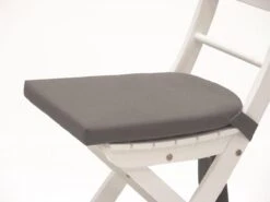 Dutch Decor - JAVA - Stoelkussen Met Lint Charcoal Gray 40x40 Cm - Grijs - Zitkussen -Dutch Decor 1200x900 35