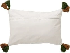 Dutch Decor ZITA - Sierkussen Katoen 40x60 Cm - Chive - Groen / Wit / Bruin - Kussen Met Flosjes - Inclusief Binnenkussen 6 Dutch Decor ZITA - Sierkussen Katoen 40x60 Cm - Chive - Groen / Wit / Bruin - Kussen Met Flosjes - Inclusief Binnenkussen -Dutch Decor 1200x903