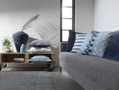 ANNA - Sierkussen Gewassen Katoen 50x50 Cm - Ivoor / Wit - Inclusief Binnenkussen -Dutch Decor 1200x910 1