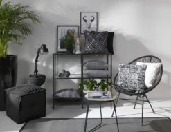 ROME - Sierkussen Uni 45x45 Cm - Snow White - Wit - Inclusief Binnenvulling 20 ROME - Sierkussen Uni 45x45 Cm - Snow White - Wit - Inclusief Binnenvulling -Dutch Decor 1200x927