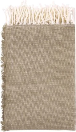 Dutch Decor - DANI - Plaid 130x170 Cm - Olijf Groen - Deken