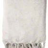Dutch Decor - FLORIJN - Plaid Fleece 150x200 Cm - Snow White - Wit - Superzacht - Met Franjes - Deken -Dutch Decor 785x1200