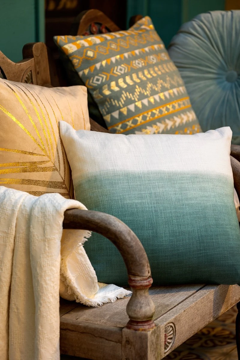 Dutch Decor - BELLE - Plaid Van Katoen 130x180 Cm Snow White - Wit - Deken 8 Dutch Decor - BELLE - Plaid Van Katoen 130x180 Cm Snow White - Wit - Deken - Afbeelding 6