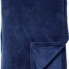 Dutch Decor - HARVEY - Plaid Fleece 150x200 Cm - Insignia Blue - Donkerblauw - Superzacht - Deken -Dutch Decor 827x1200