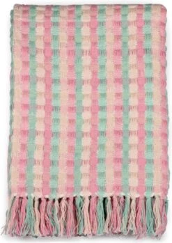 Dutch Decor Plaid Sirmione - 130x180 Cm - Porcelein