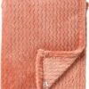 Dutch Decor - MARA - Plaid 150x200 Cm - Muted Clay - Roze - Effen - Zigzag Patroon - Superzacht - Deken -Dutch Decor 852x1200