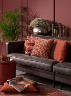 HANS - Kussenhoes Terra 45x45 Cm - Bruin - Exclusief Binnenkussen -Dutch Decor 884x1200 2