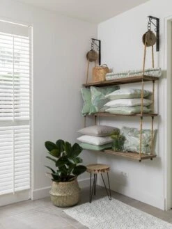 ANNA - Sierkussen Gewassen Katoen 50x50 Cm - Ivoor / Wit - Inclusief Binnenkussen -Dutch Decor 900x1200 37