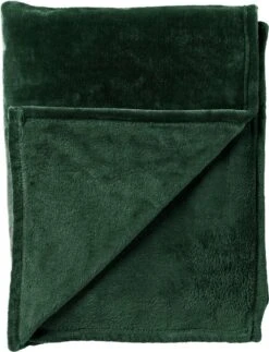 Dutch Decor - CHARLIE - Plaid Flannel Fleece XL - 200x220 Cm - Mountain View - Groen - Deken
