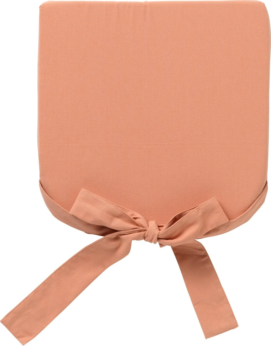 Dutch Decor - JAVA - Stoelkussen Met Lint Muted Clay 40x40 Cm - Roze - Zitkussen 3 Dutch Decor - JAVA - Stoelkussen Met Lint Muted Clay 40x40 Cm - Roze - Zitkussen